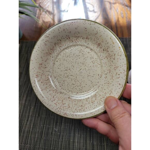 Vintage Pitcher Bowl Small Set, Speckled Cream Floral, Farmhouse Decor - Picture 6 of 8